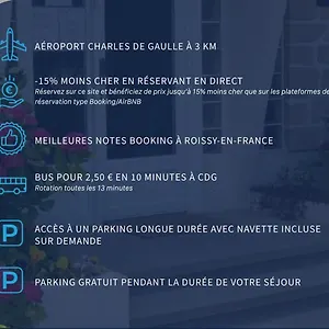 Roissy Chambres 3* Roissy-en-France